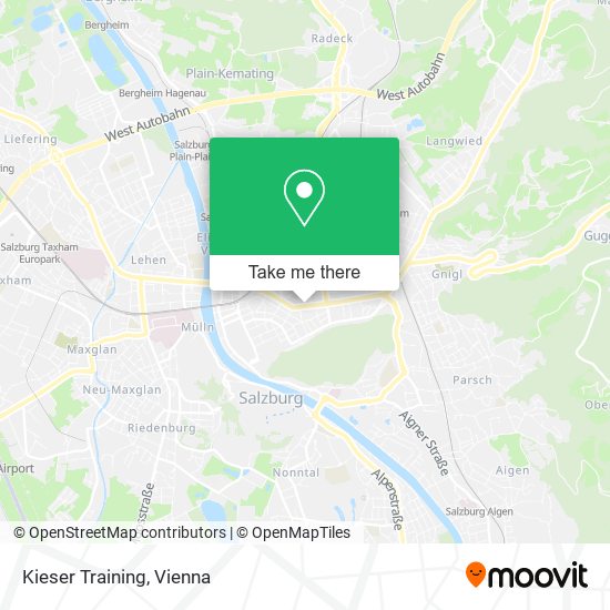 Kieser Training map