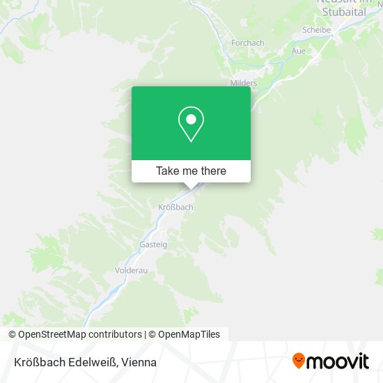 Krößbach Edelweiß map