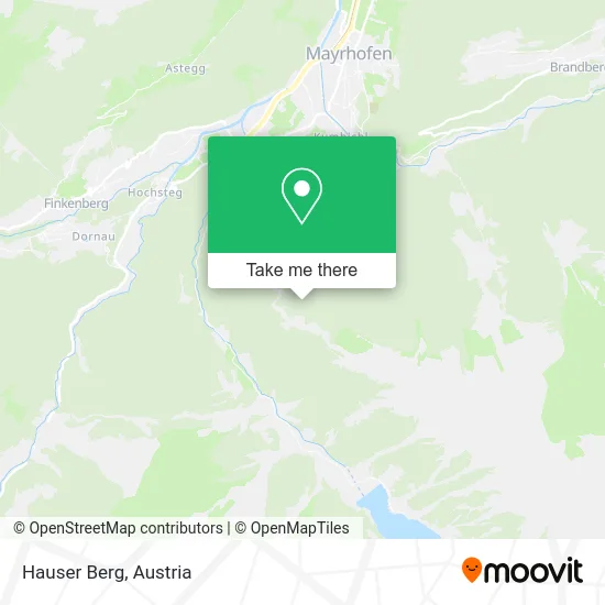 Hauser Berg map