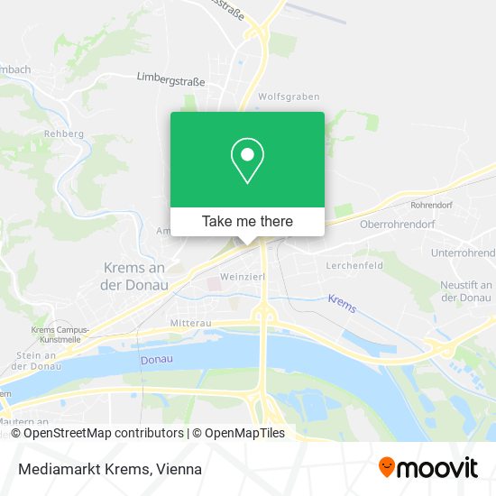 Mediamarkt Krems map