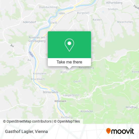 Gasthof Lagler map