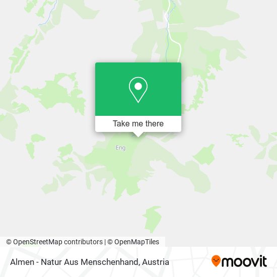 Almen - Natur Aus Menschenhand map