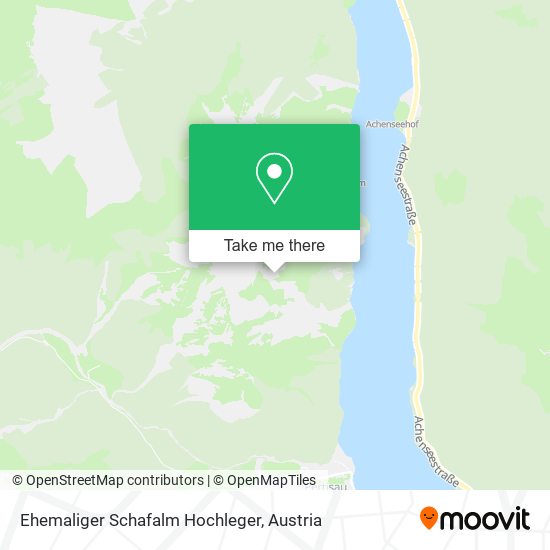 Ehemaliger Schafalm Hochleger map