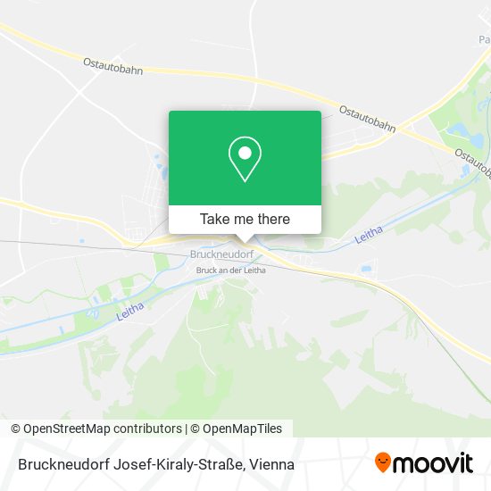 Bruckneudorf Josef-Kiraly-Straße map