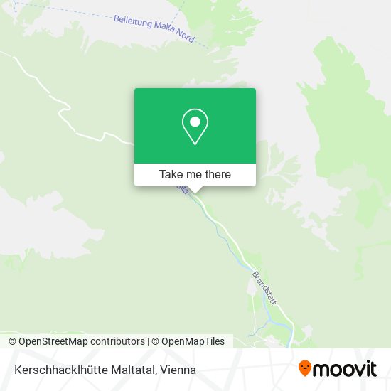 Kerschhacklhütte Maltatal map
