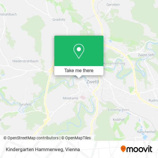 Kindergarten Hammerweg map