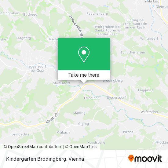 Kindergarten Brodingberg map
