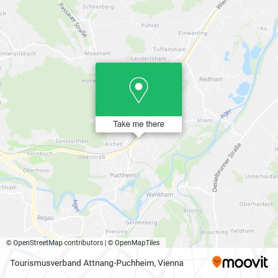 Tourismusverband Attnang-Puchheim map