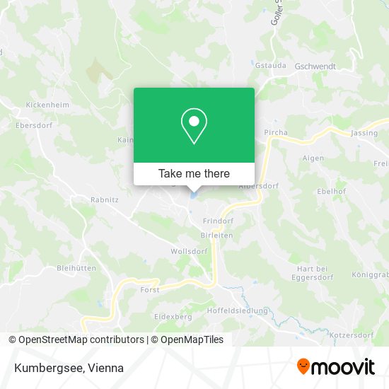 Kumbergsee map