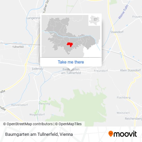 Baumgarten am Tullnerfeld map