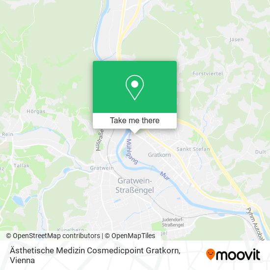 Ästhetische Medizin Cosmedicpoint Gratkorn map