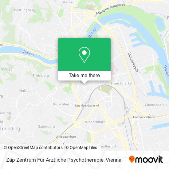 Zäp Zentrum Für Ärztliche Psychotherapie map