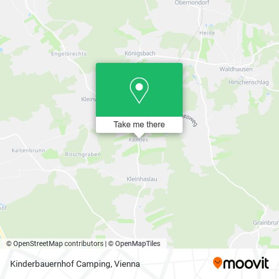 Kinderbauernhof Camping map