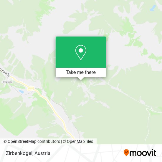 Zirbenkogel map