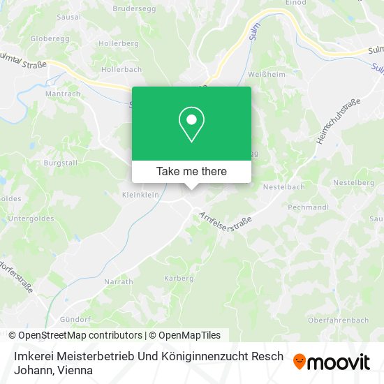 Imkerei Meisterbetrieb Und Königinnenzucht Resch Johann map