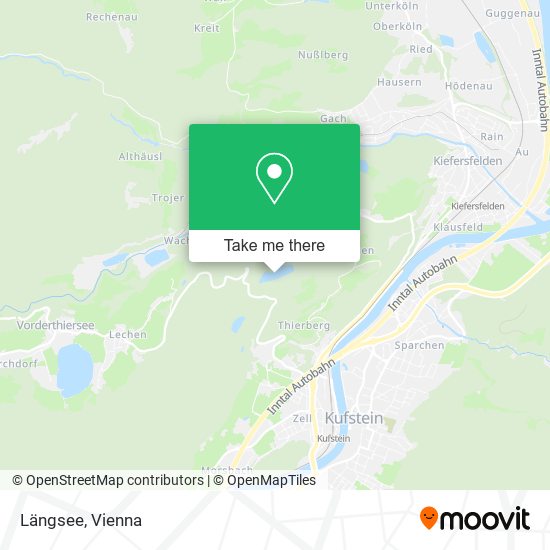 Längsee map