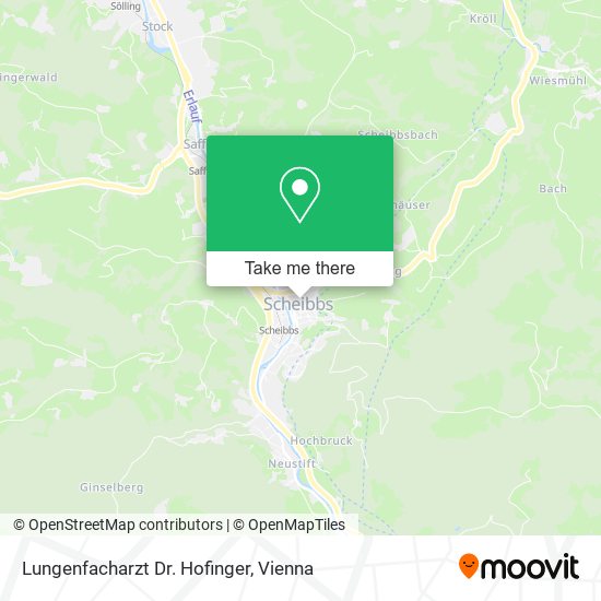 Lungenfacharzt Dr. Hofinger map