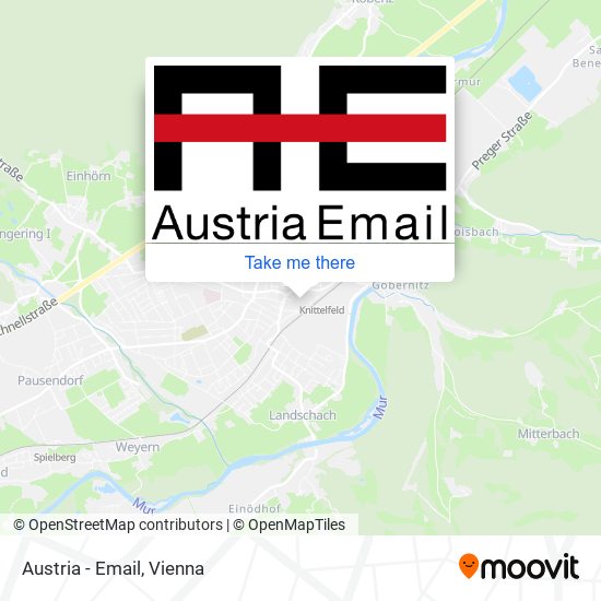 Austria - Email map