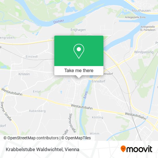 Krabbelstube Waldwichtel map