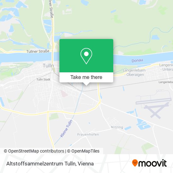Altstoffsammelzentrum Tulln map