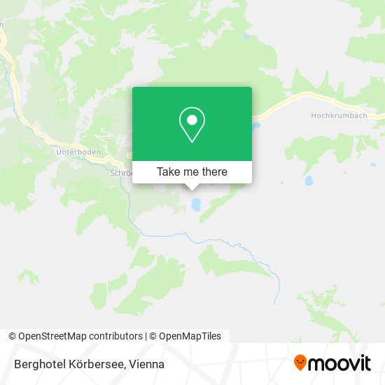 Berghotel Körbersee map