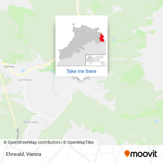 Ehrwald map