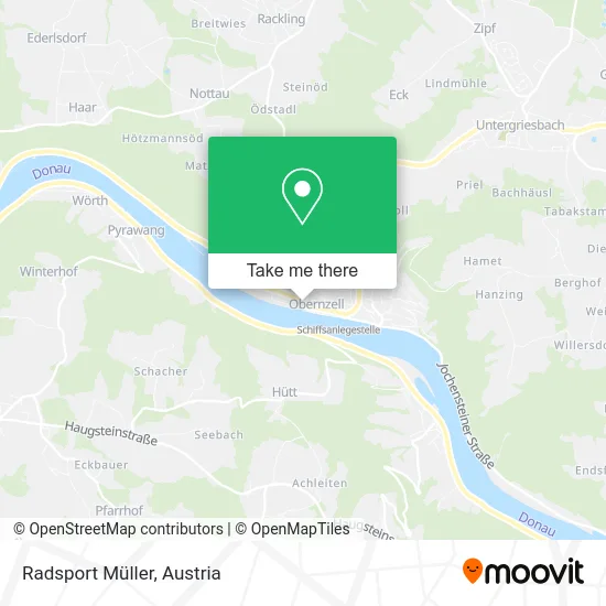 Radsport Müller map