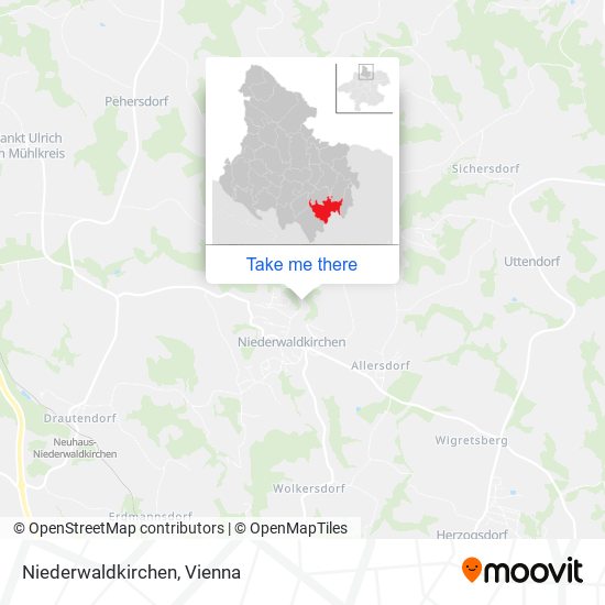 Niederwaldkirchen map