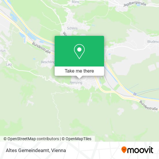 Altes Gemeindeamt map