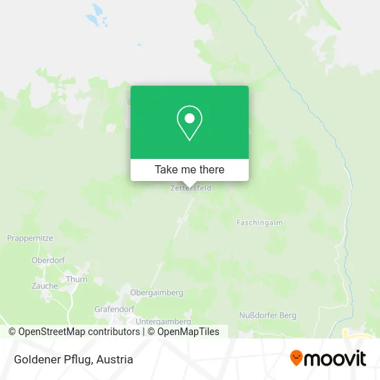 Goldener Pflug map