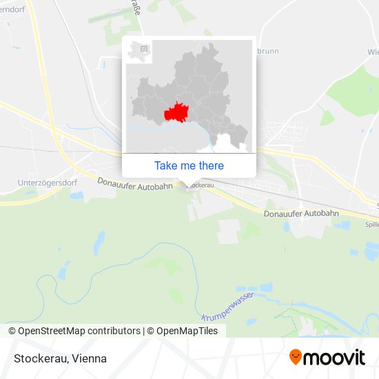 Stockerau map