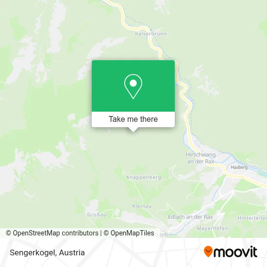 Sengerkogel map