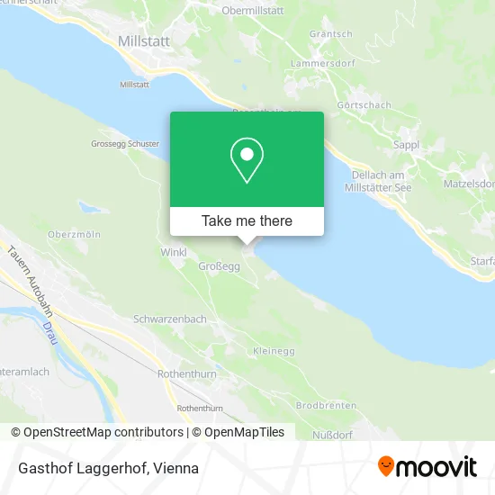 Gasthof Laggerhof map