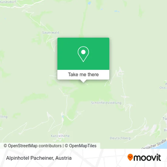 Alpinhotel Pacheiner map