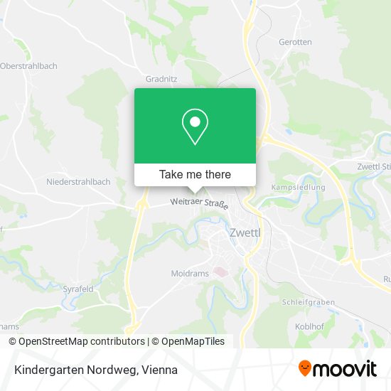 Kindergarten Nordweg map