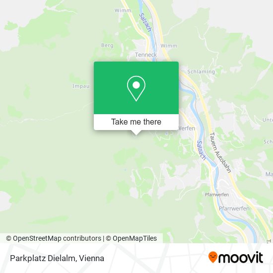 Parkplatz Dielalm map