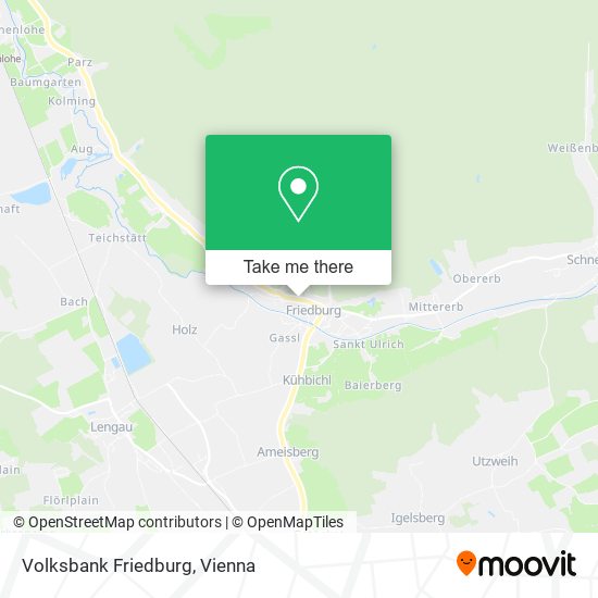 Volksbank Friedburg map