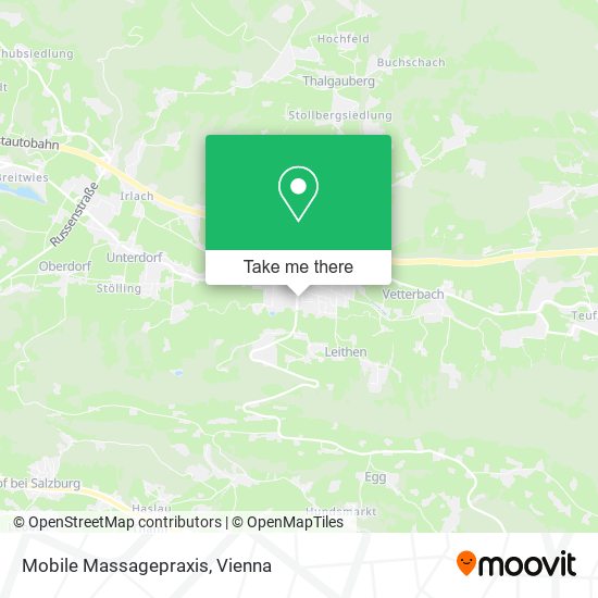 Mobile Massagepraxis map