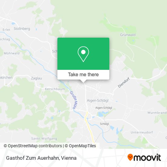 Gasthof Zum Auerhahn map