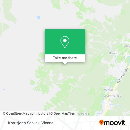 1 Kreuzjoch-Schlick map