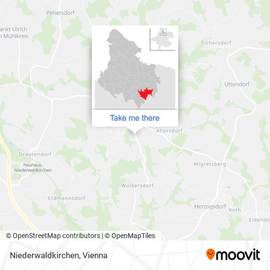 Niederwaldkirchen map