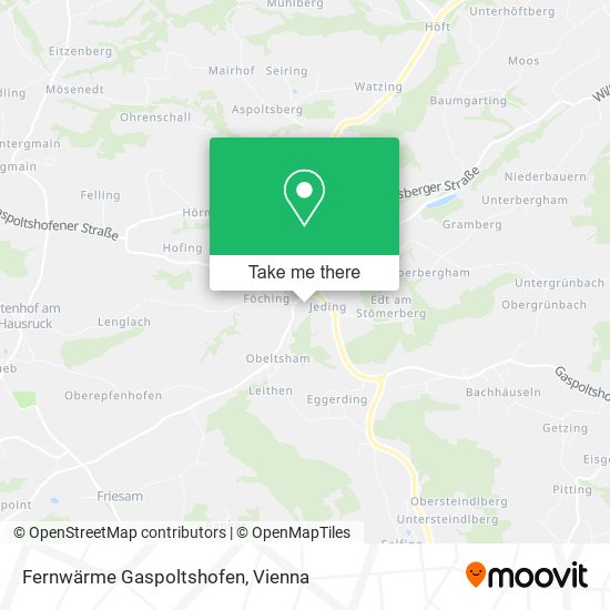Fernwärme Gaspoltshofen map
