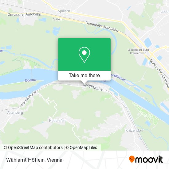 Wählamt Höflein map