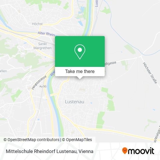 Mittelschule Rheindorf Lustenau map