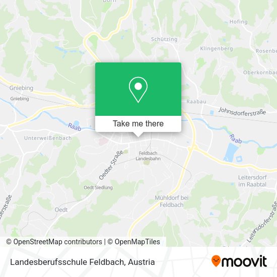 Landesberufsschule Feldbach map