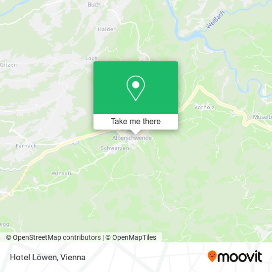 Hotel Löwen map