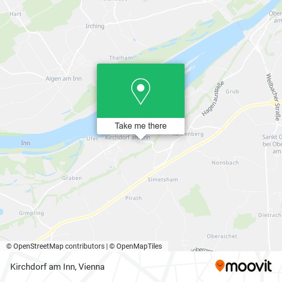 Kirchdorf am Inn map