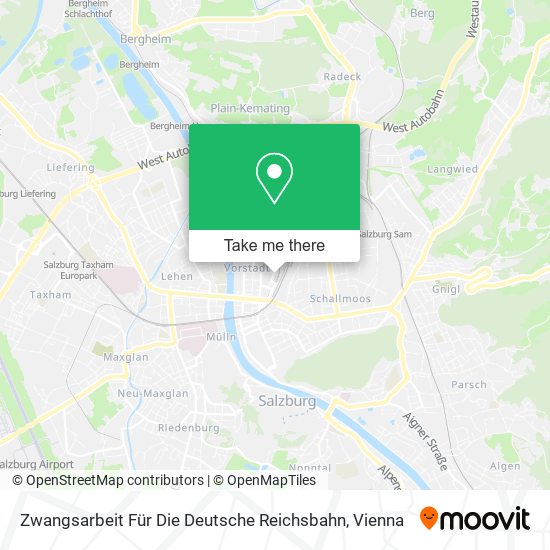 Zwangsarbeit Für Die Deutsche Reichsbahn map