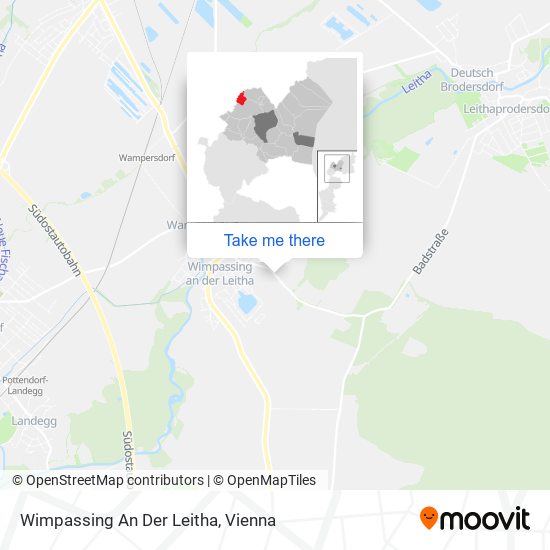 Wimpassing An Der Leitha map
