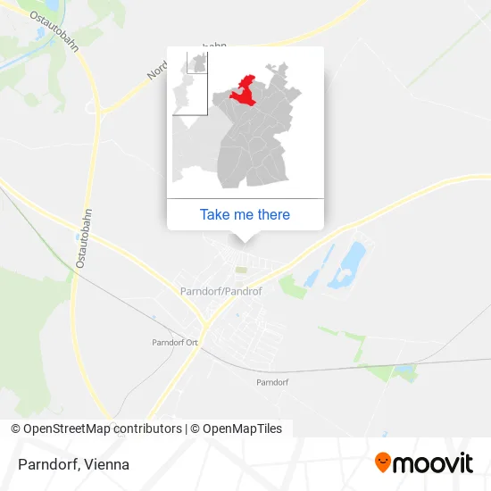 Parndorf map